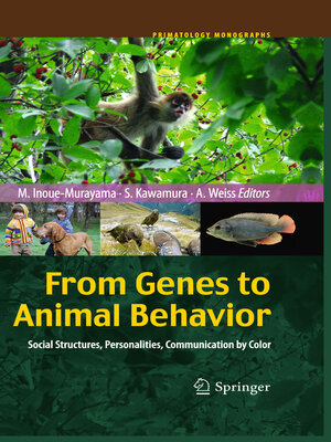 cover image of From Genes to Animal Behavior